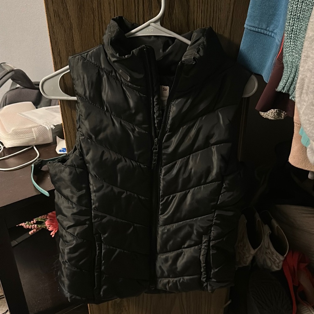 Black vest